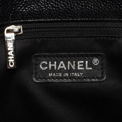 Chanel Caviar Quilted Grand Shopping Tote GST Black 6 of 7