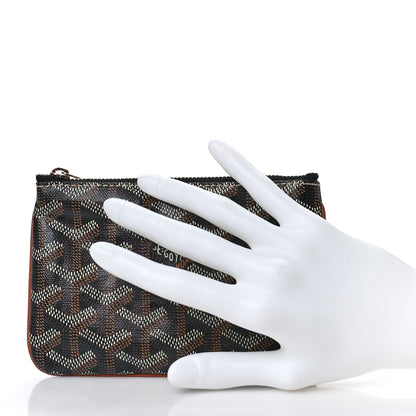 Goyard Goyardine Senat Pochette PM Black Gold 2 of 9