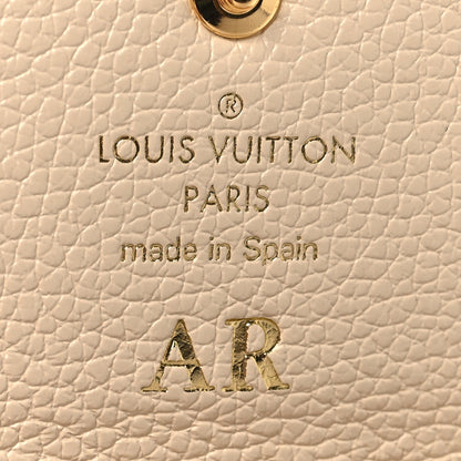 Louis Vuitton Empreinte Rosalie Coin Purse Cream 7 of 7
