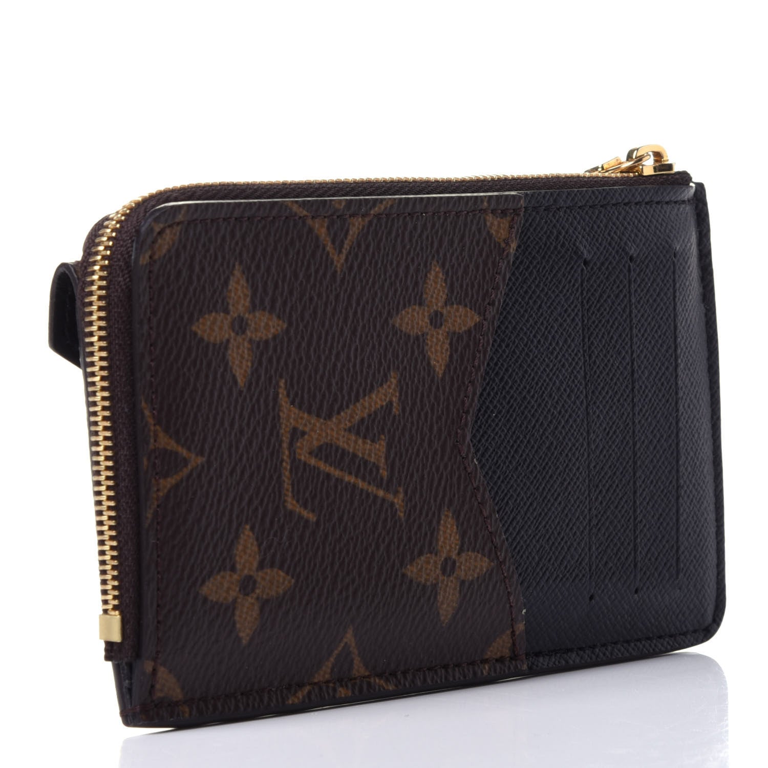 Louis Vuitton Monogram Recto Verso Card Holder Black 3 of 11
