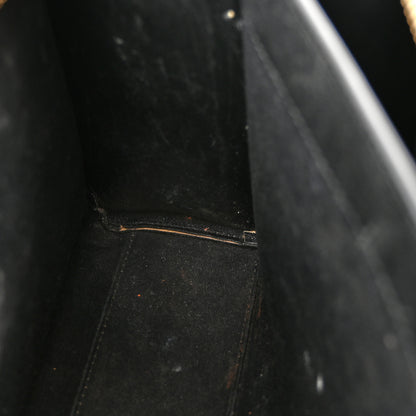 Saint Laurent Grain De Poudre Medium Uptown Tote Dark Latte 13 of 13