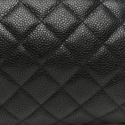 Chanel Caviar Quilted Timeless Clutch Black 8 of 10