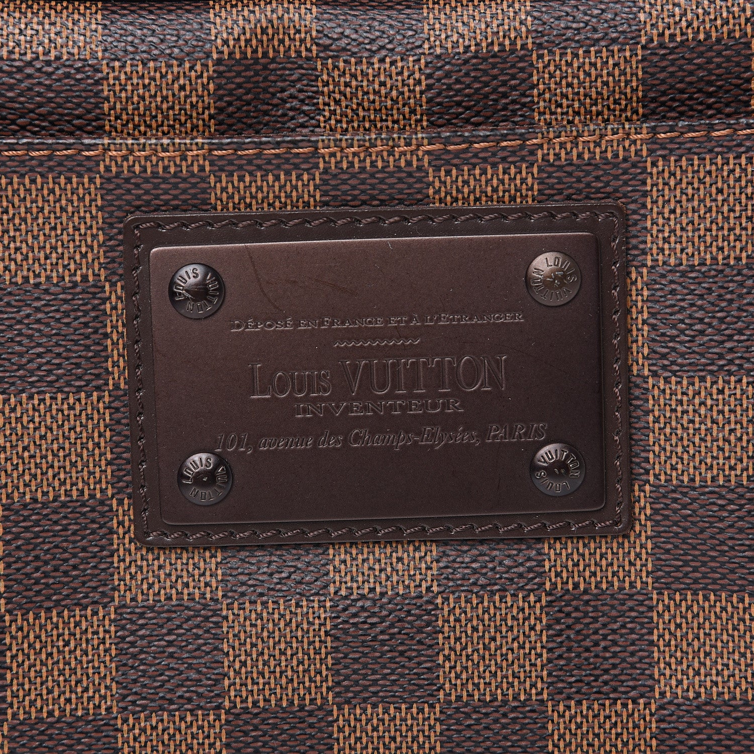 Louis Vuitton Damier Ebene Brooklyn Bum Bag 6 of 8