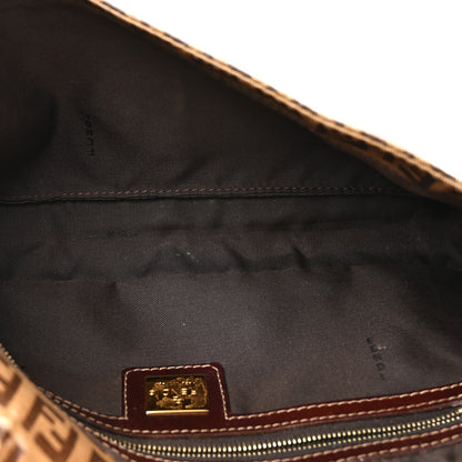 Fendi Vinyl Zucchino Baguette Tobacco 5 of 10