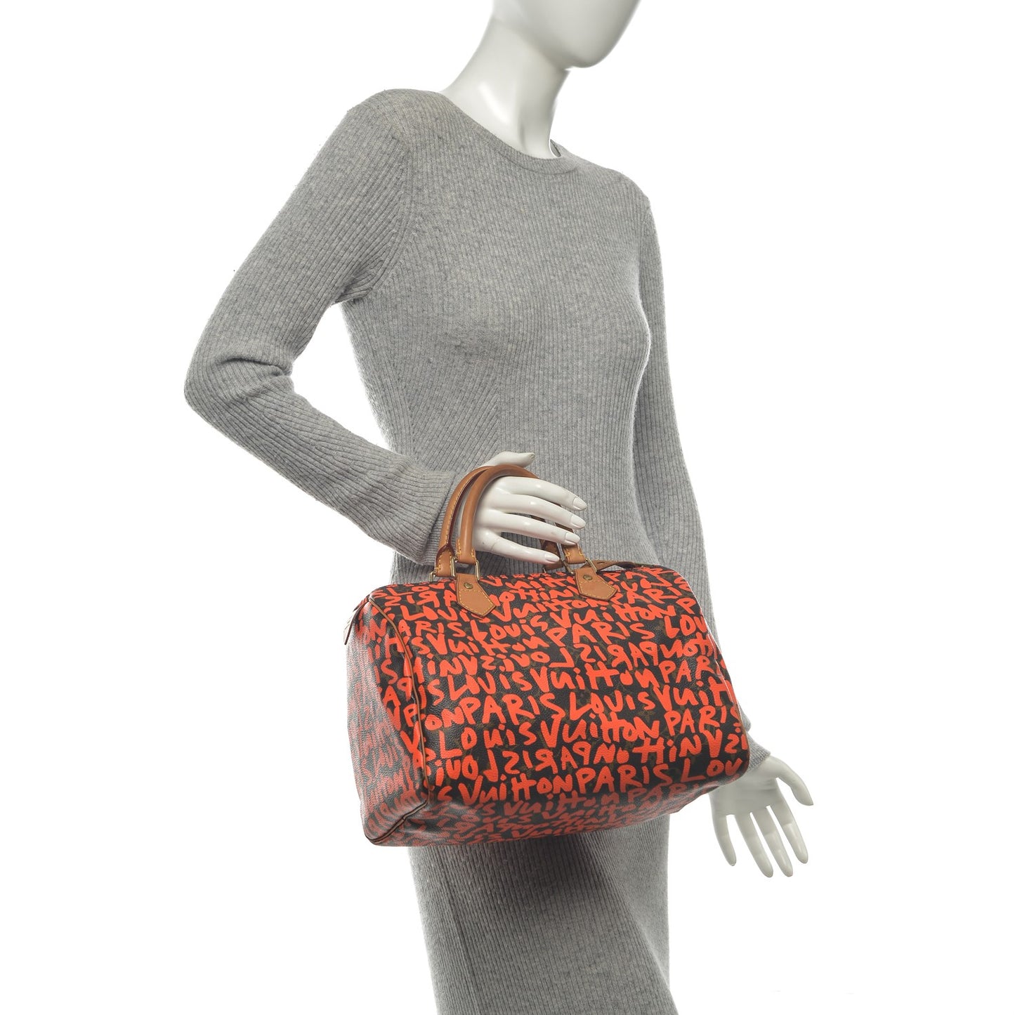 Monogram Graffiti Speedy 30 Orange