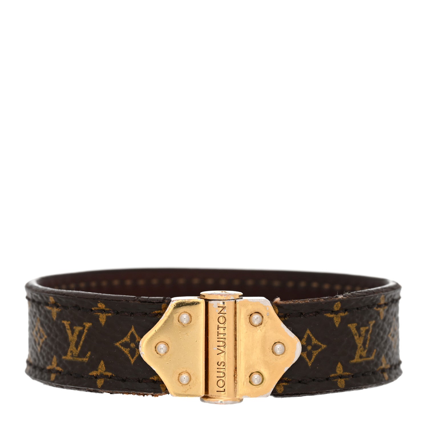 Louis Vuitton Monogram Nano Bracelet 17 1 of 6