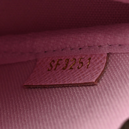 Louis Vuitton Monogram 2021 Christmas Animation Japanese Garden Mini Pochette Accessories Wisteria Pink 7 of 9