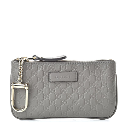 Gucci Soft Microguccissima Key Ring Coin Case Loess 1 of 8