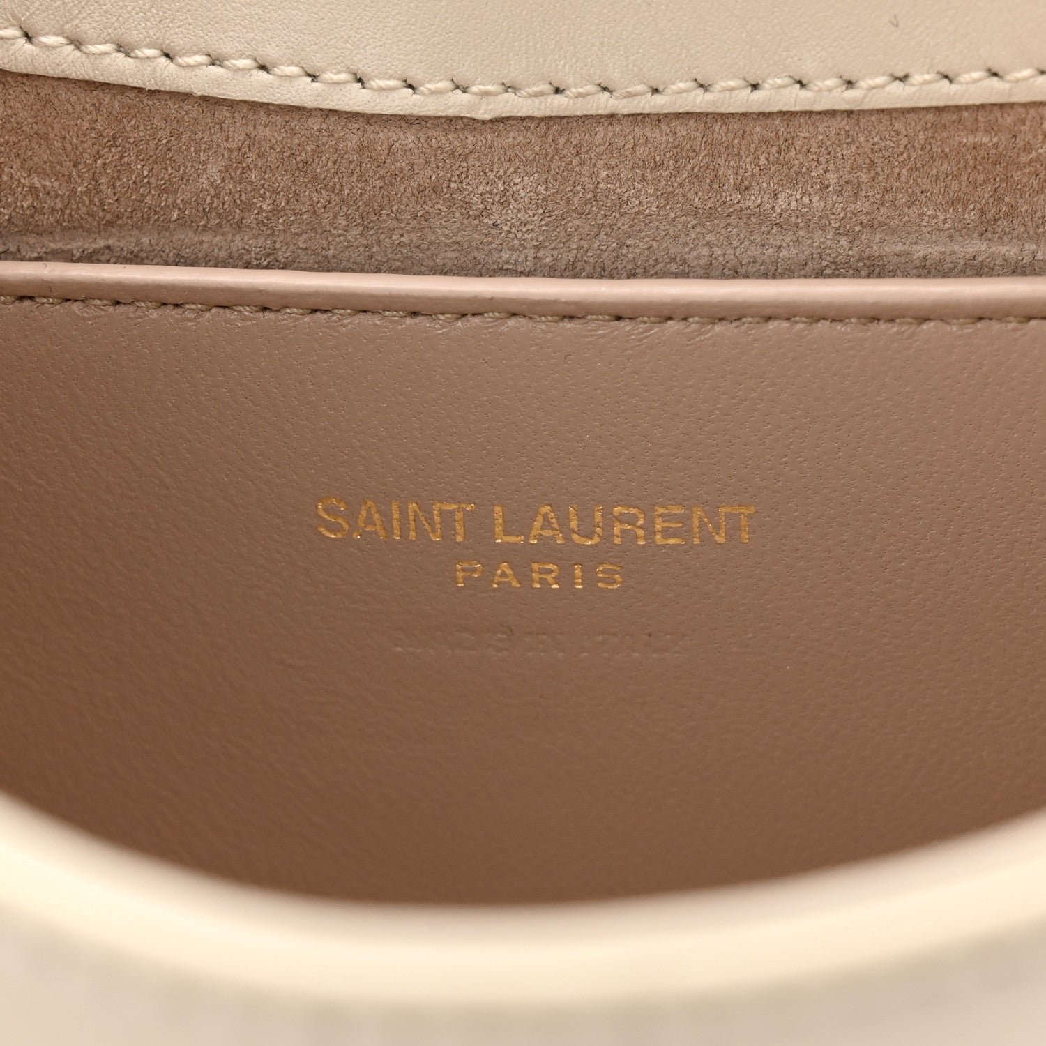 Saint Laurent Smooth Calfskin Le 5 A 7 Mini Hobo Crema Soft 6 of 10