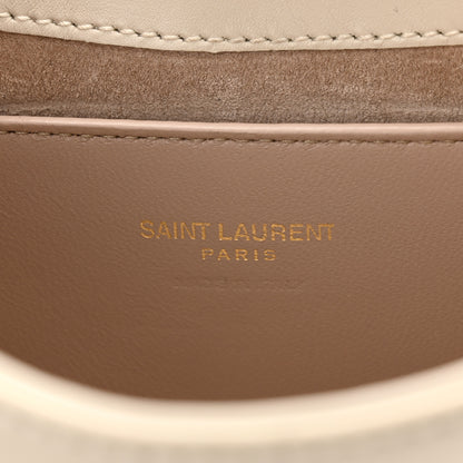 Saint Laurent Smooth Calfskin Le 5 A 7 Mini Hobo Crema Soft 6 of 10