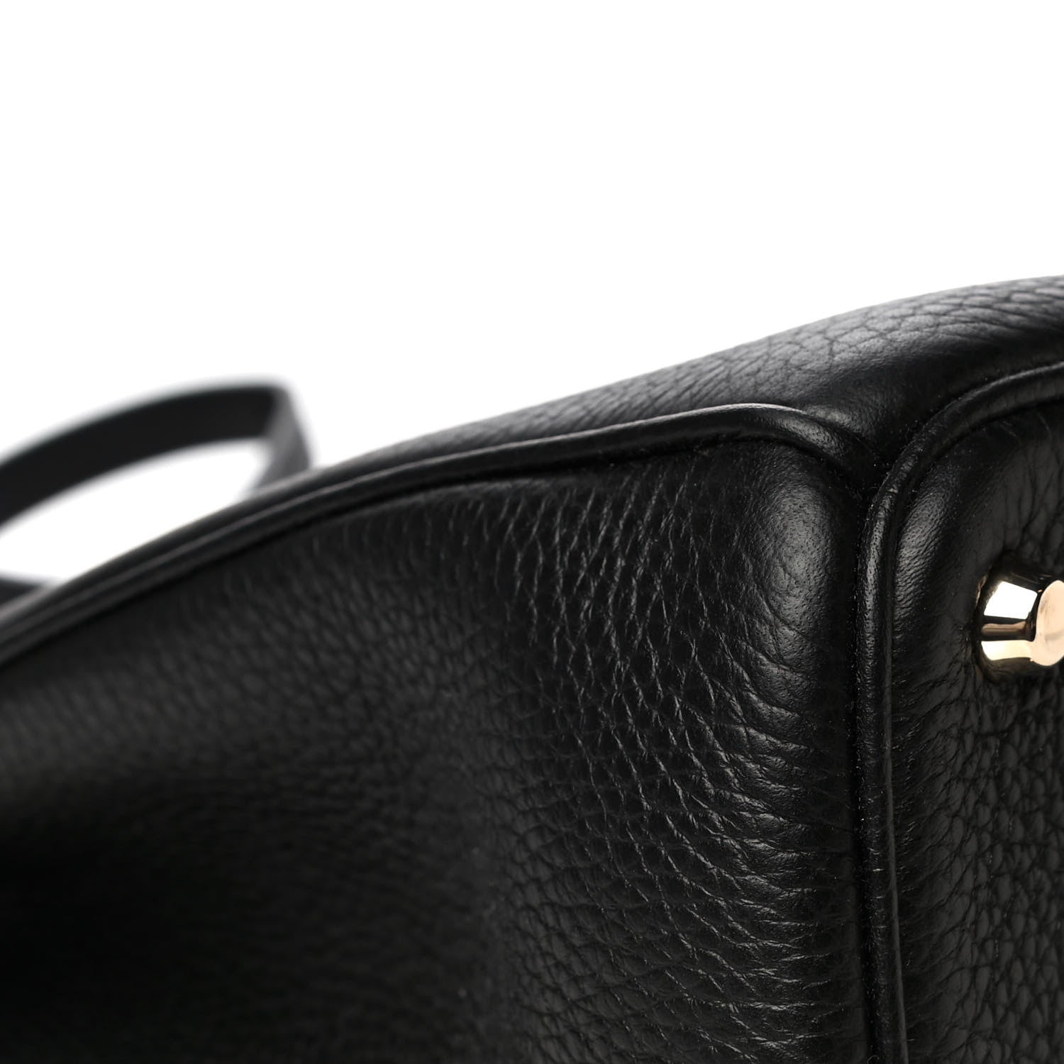 Christian Dior Bullcalf Medium Diorissimo Tote Black Rose Indien 12 of 13