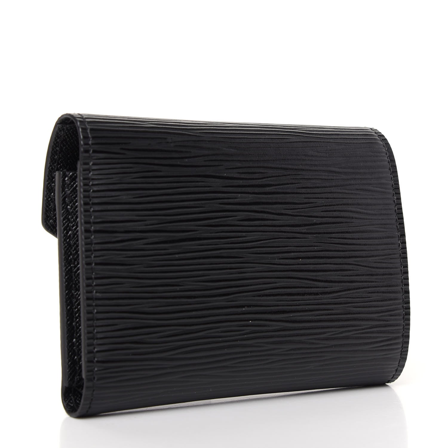 Louis Vuitton Epi Victorine Wallet Black 3 of 7