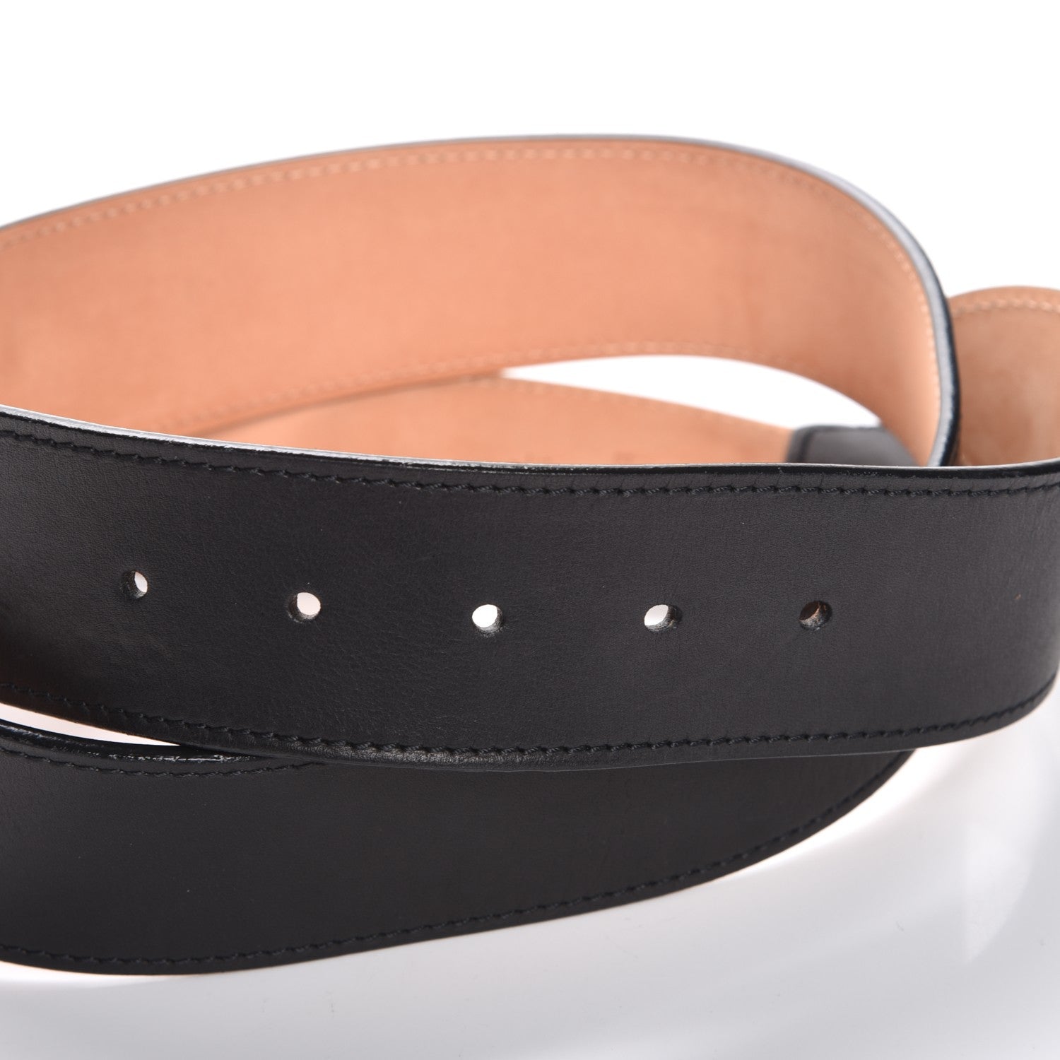 Louis Vuitton Calfskin Eldorador Belt 100 40 Black 9 of 9