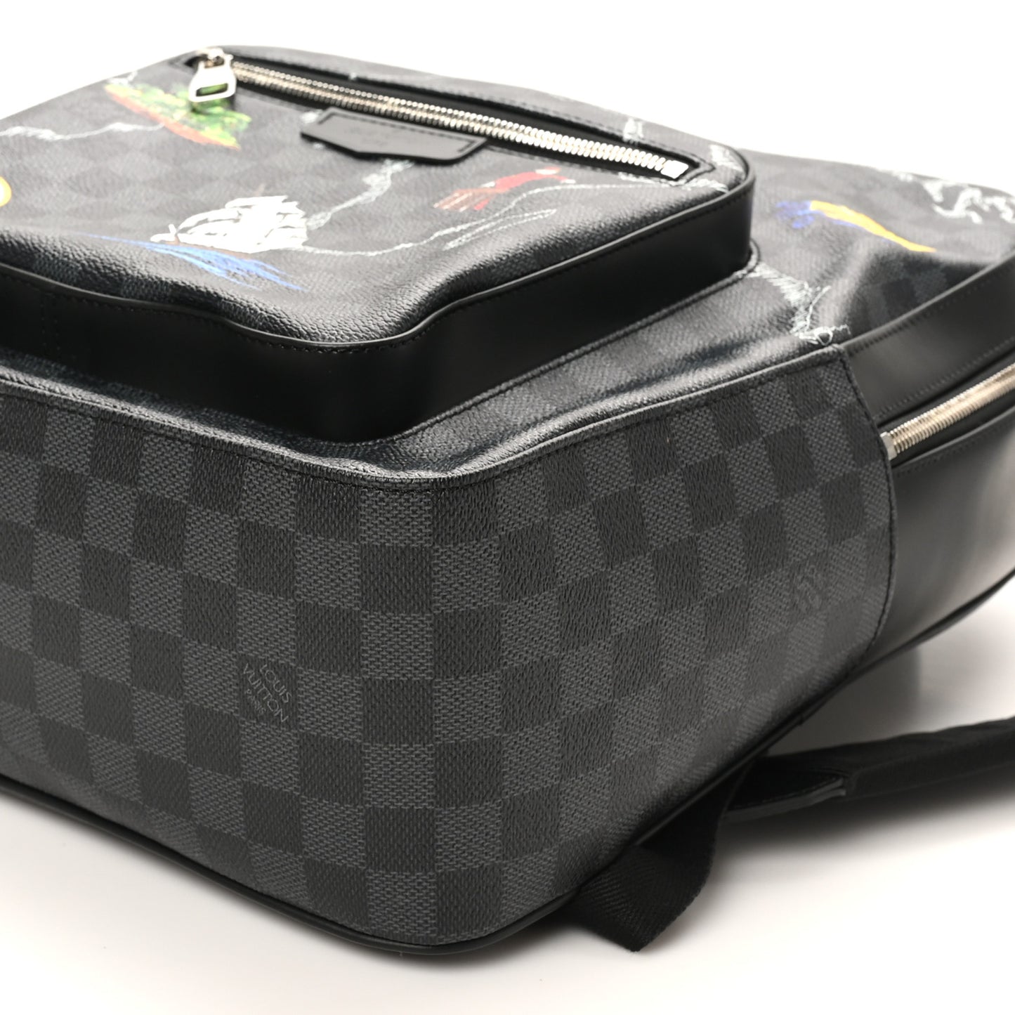 Damier Graphite World Map Josh Backpack