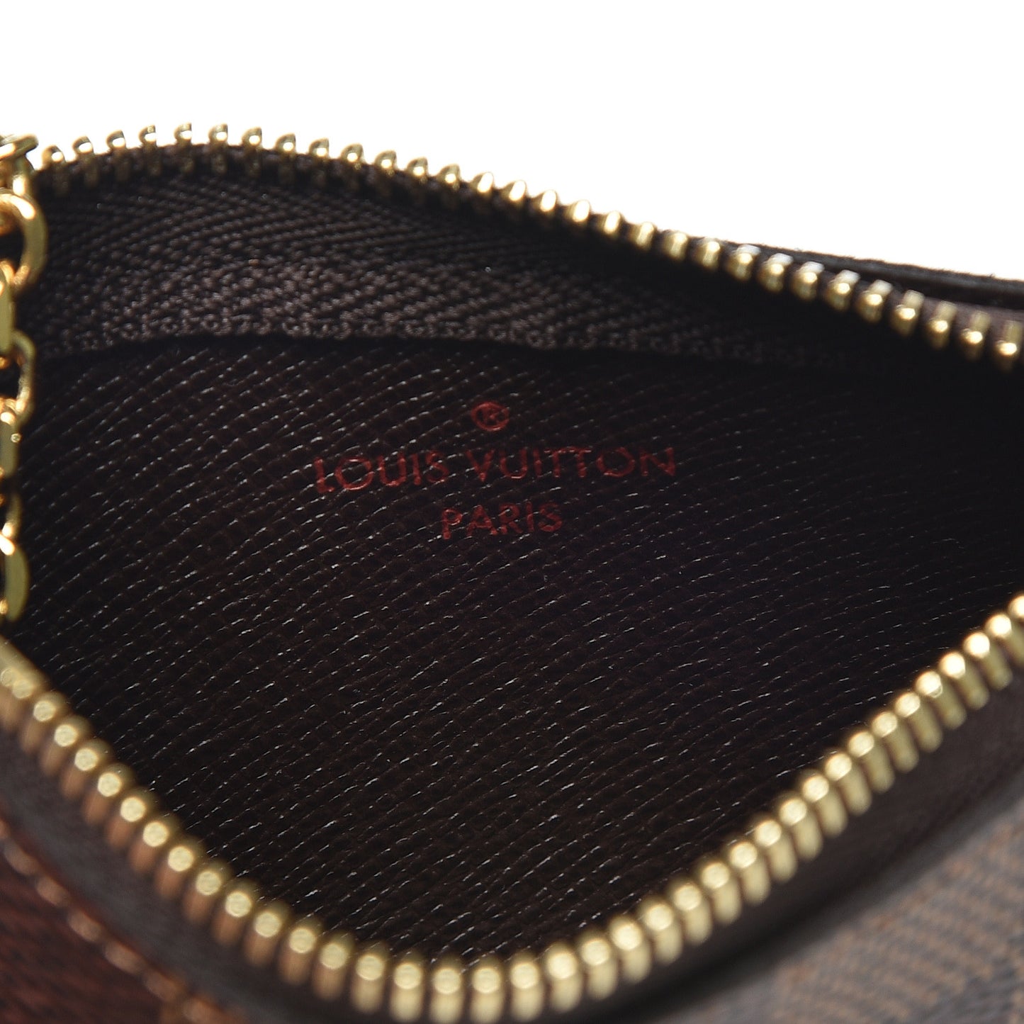 Damier Ebene Key Pouch