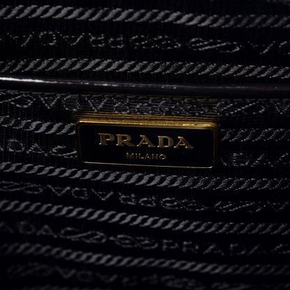 Prada Spazzolato Large Promenade Tote Black 7 of 9