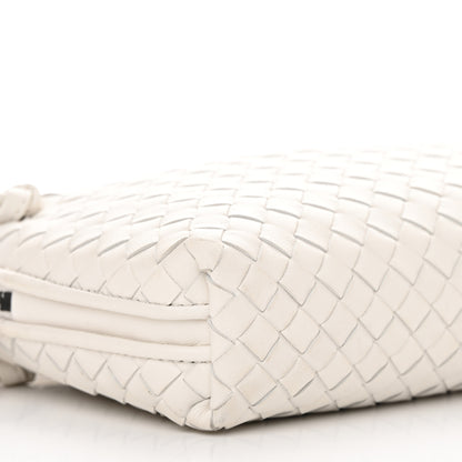 Bottega Veneta Nappa Intrecciato Nodini Crossbody Messenger White 8 of 17