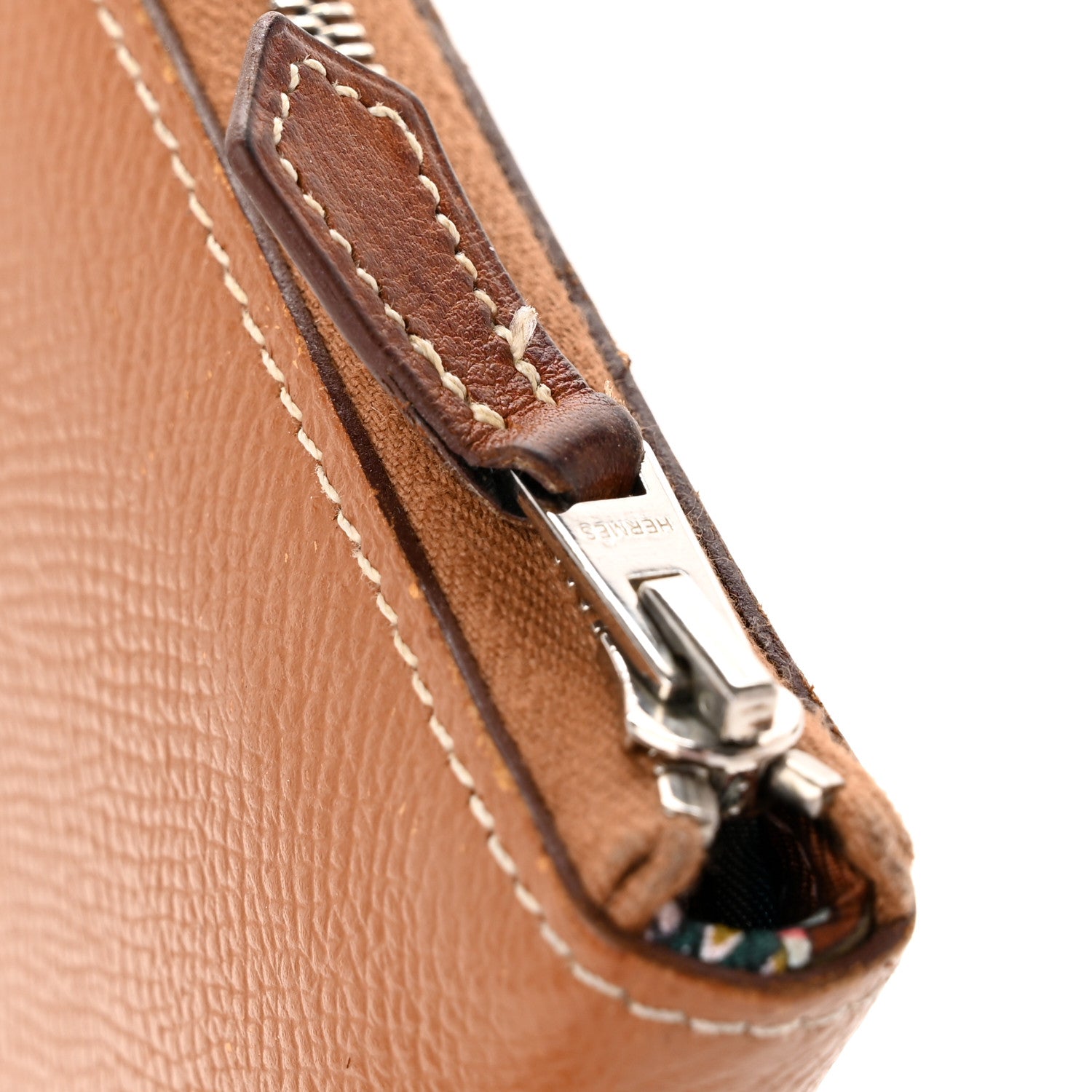 Hermes Epsom Silk'In Compact Wallet Gold Mauve Sylvestre 11 of 14