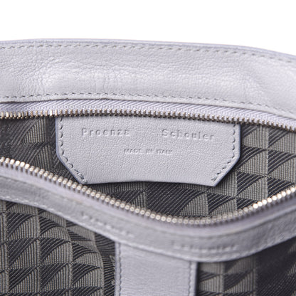Proenza Schouler Lambskin Medium PS1 Satchel Concrete Grey 7 of 15
