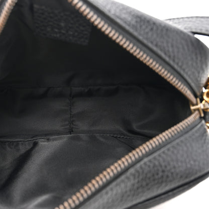 Gucci Pebbled Calfskin Mini Soho Disco Bag Black 5 of 10