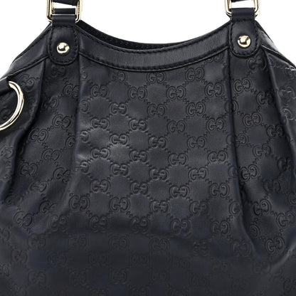 Gucci Guccissima Medium Sukey Navy 8 of 10