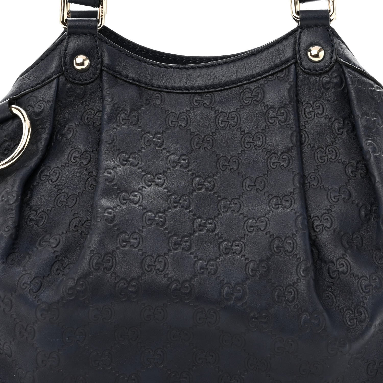 Gucci Guccissima Medium Sukey Navy 8 of 10