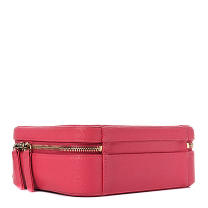 Chanel Caviar Quilted Medium CC Filigree Vanity Case Pink 4 of 10