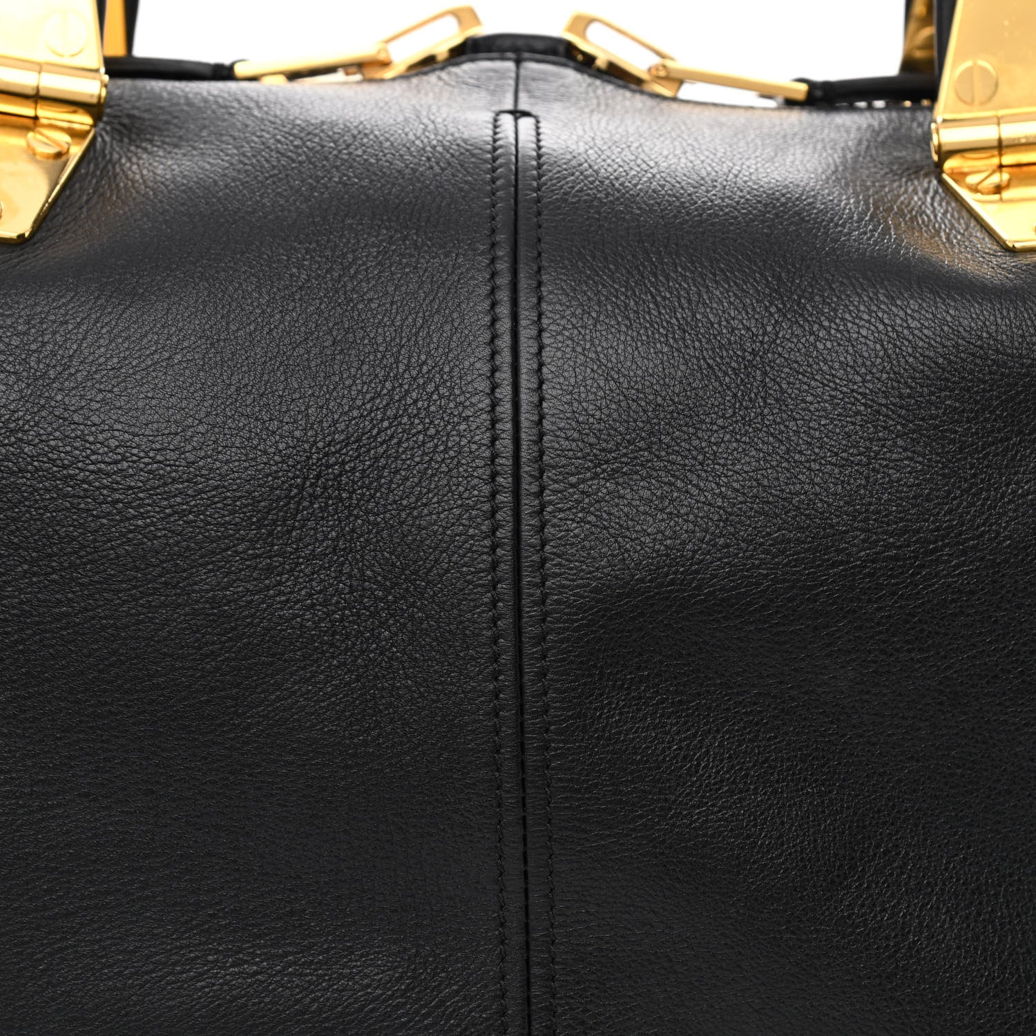 Tom Ford Calfskin Natasha Satchel Black 8 of 15