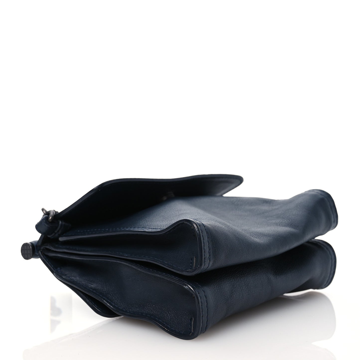 Nappa Mini Intrecciato Double Face Bag Navy