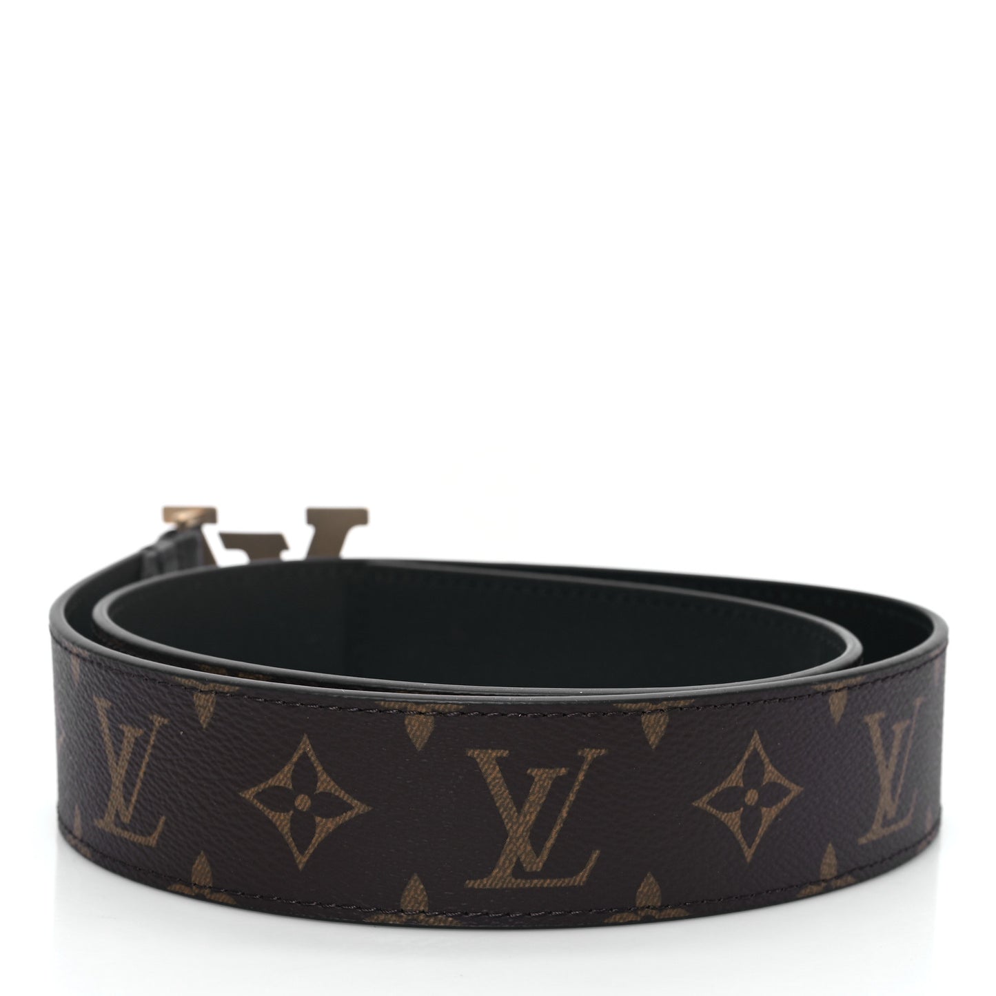 Monogram Illusion 40mm LV Pyramide Belt 80 32