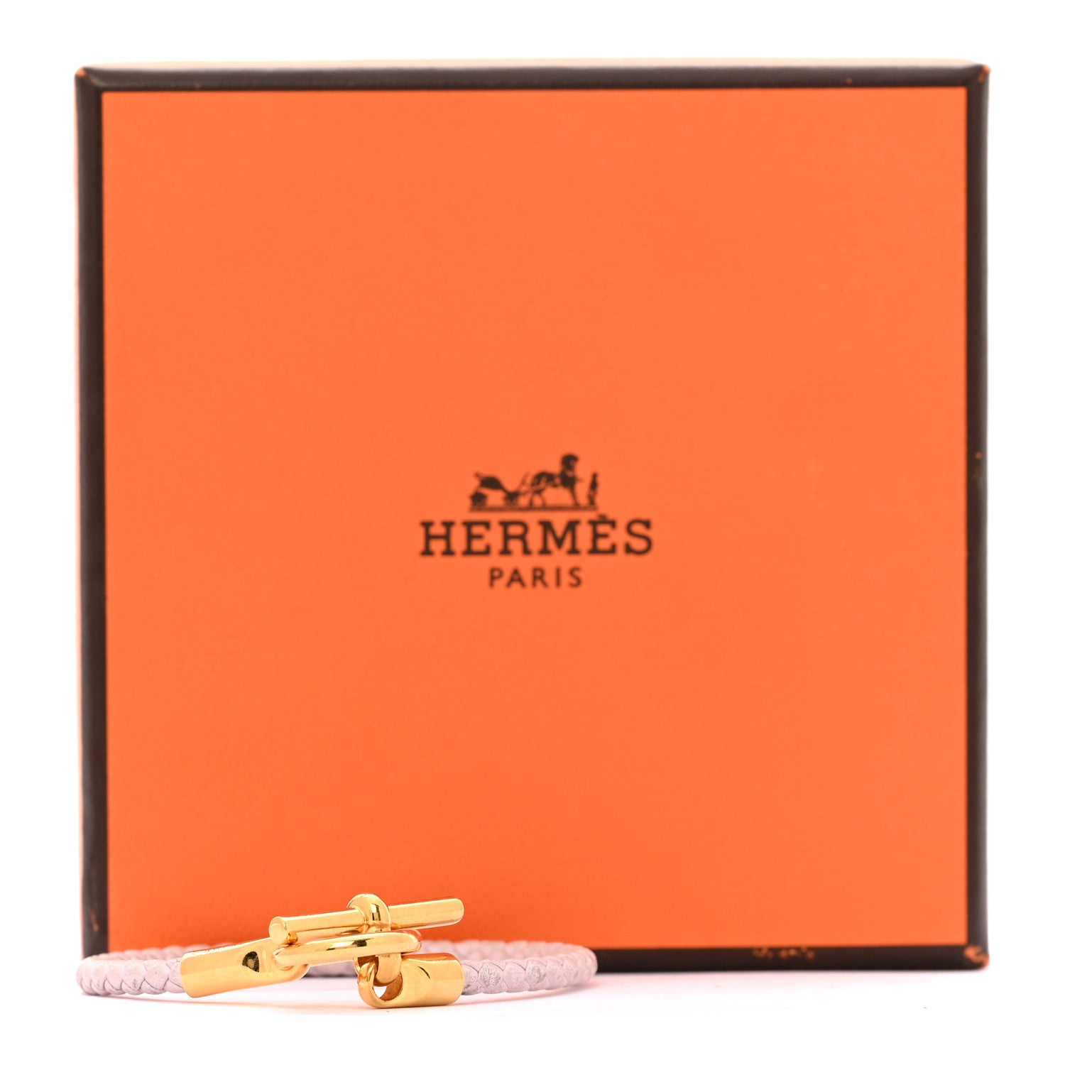 Hermes Swift Glenan Single Tour H Bracelet T1 Mauve Pale 6 of 6