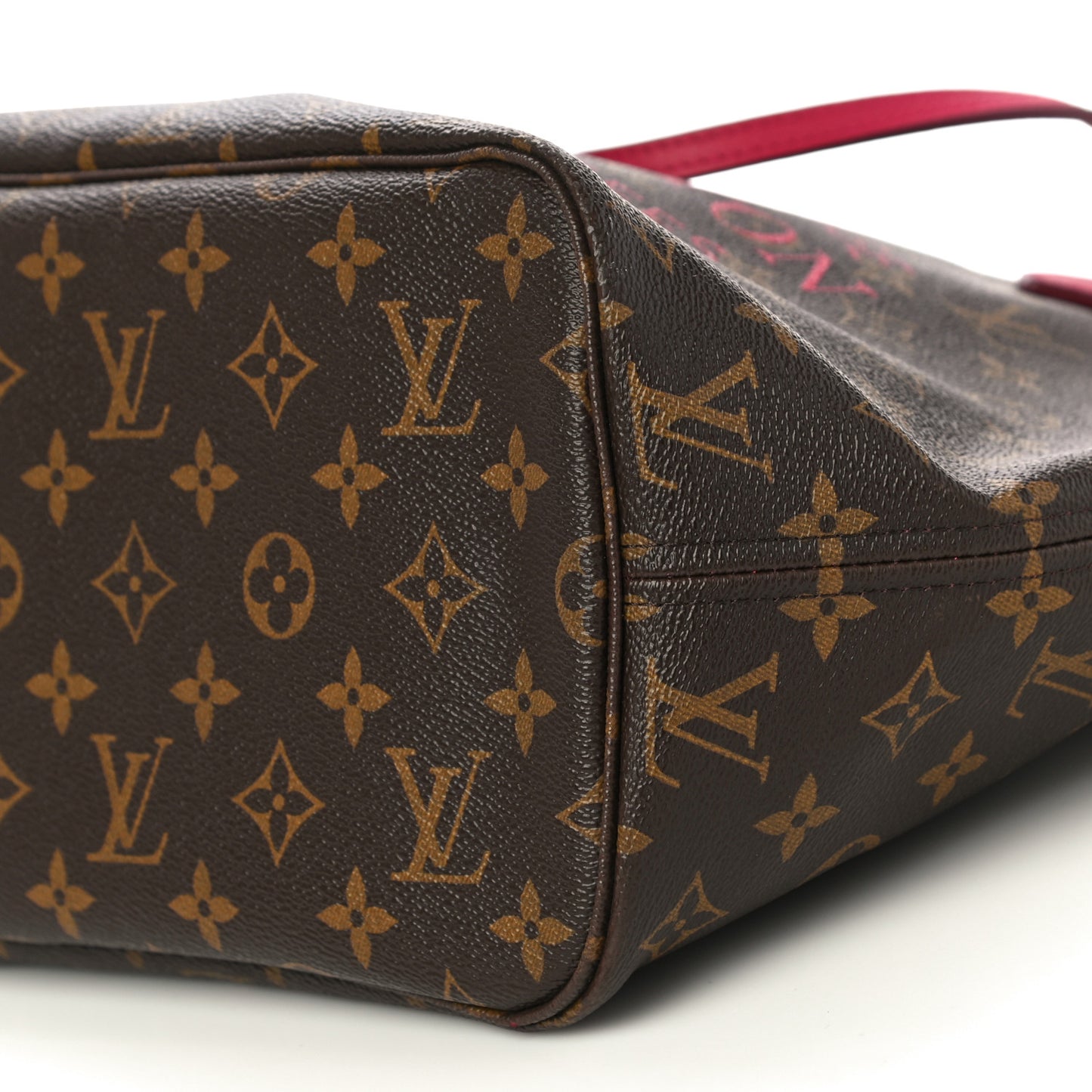 Monogram Articles de Voyage Ikat Neverfull MM Rose Indien