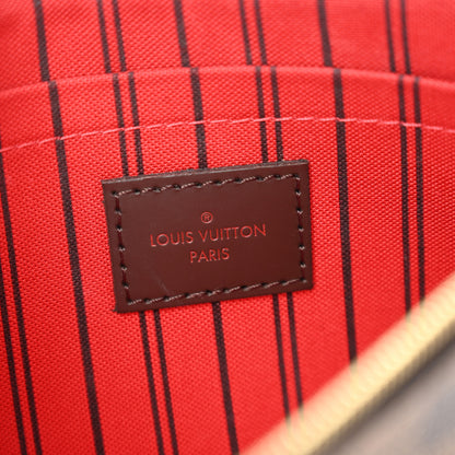 Louis Vuitton Damier Ebene Neverfull MM GM Pochette 6 of 7