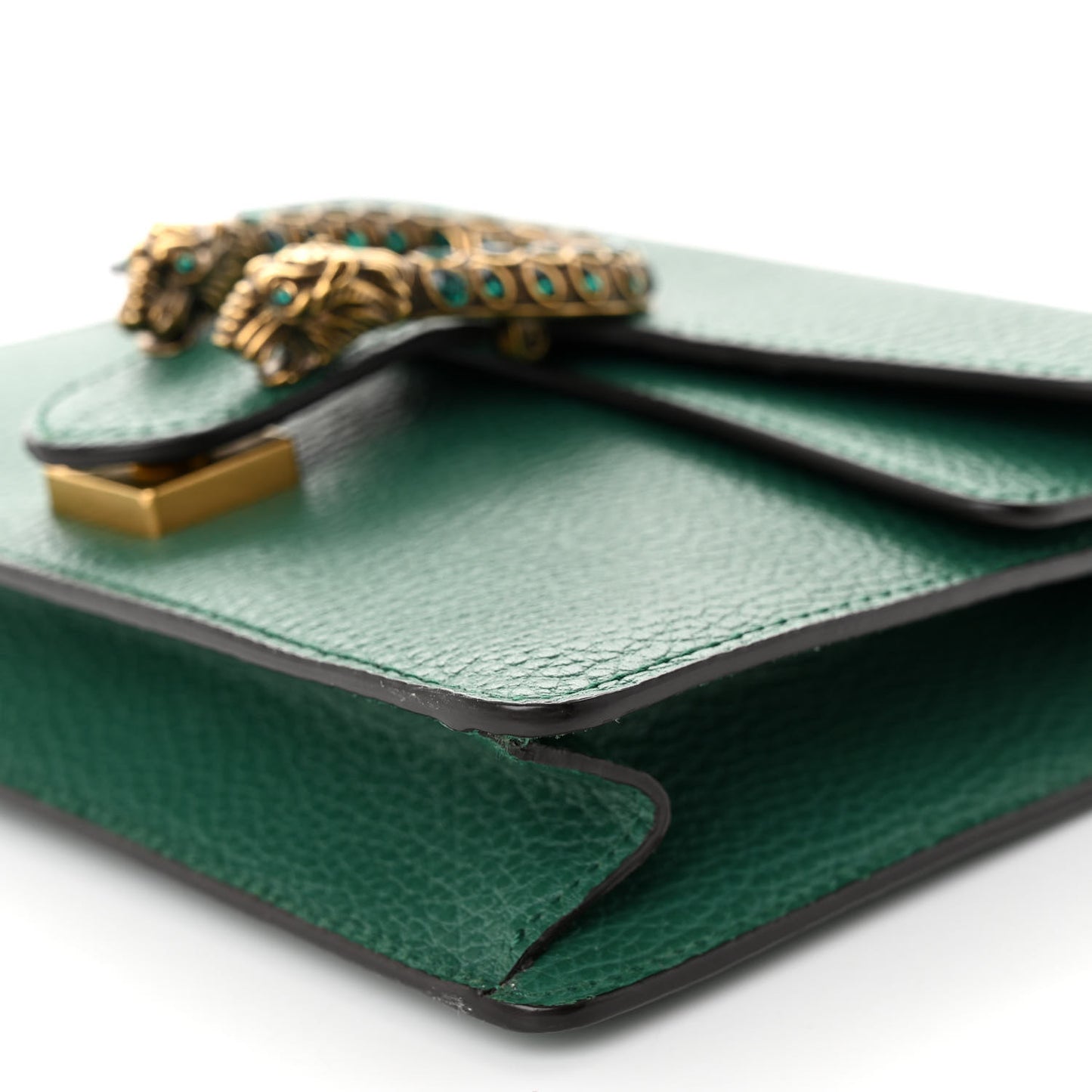 Calfskin Mini Dionysus Shoulder Bag Emerald