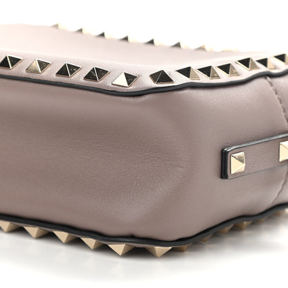 Valentino Garavani Calfskin Rockstud Camera Crossbody Bag Poudre 9 of 10