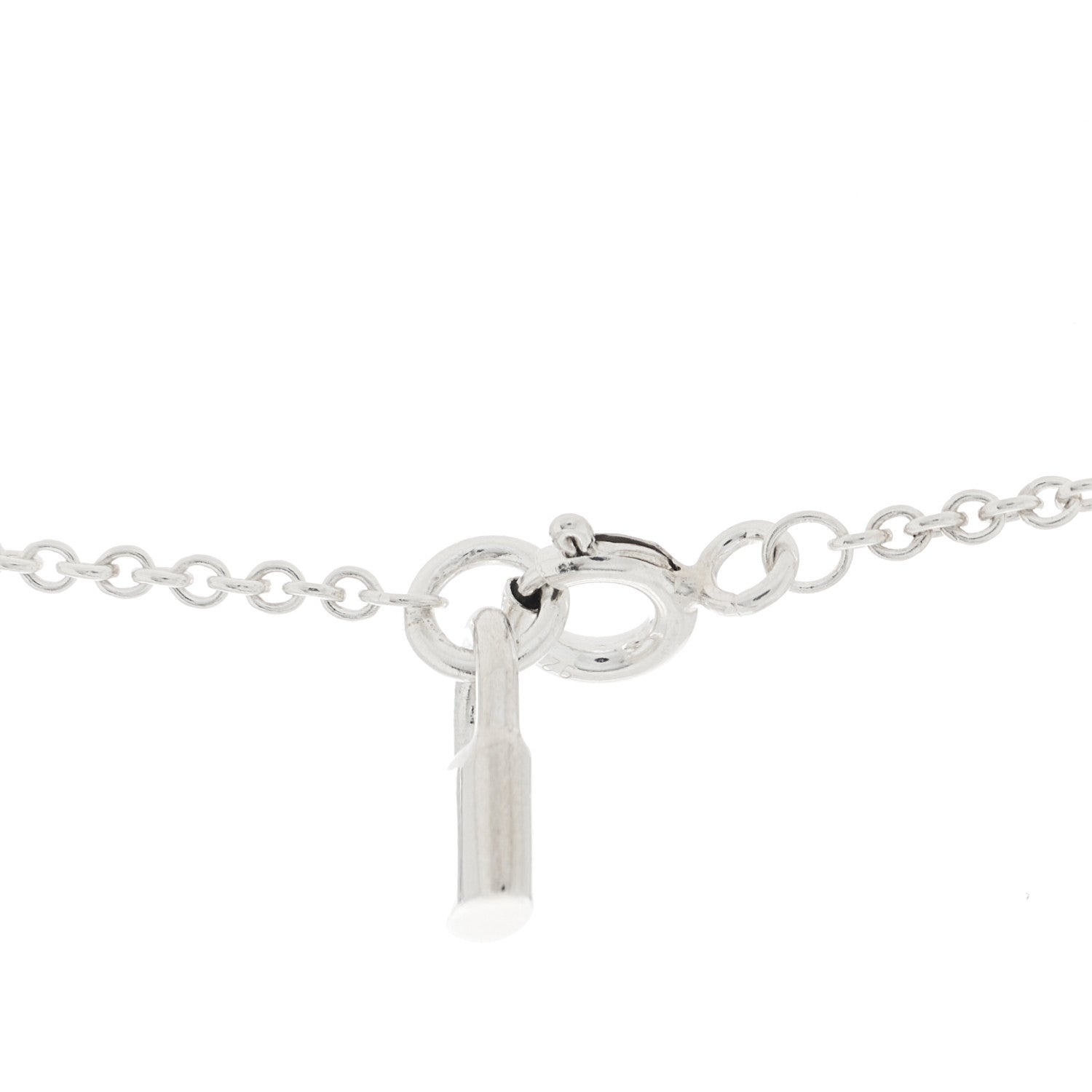 Tiffany Sterling Silver Return To Tiffany Love Pendant Necklace 6 of 6