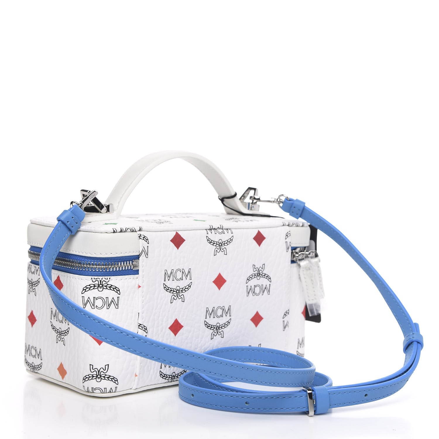 MCM Visetos Rockstar Vanity Case White 3 of 9