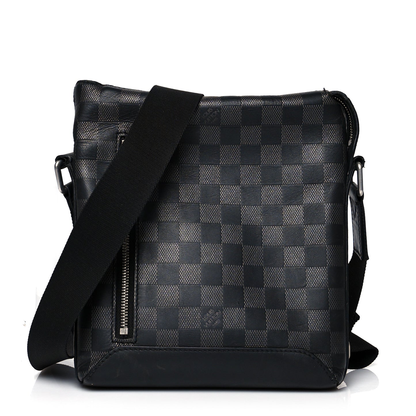 Damier Infini Discovery Messenger BB Onyx