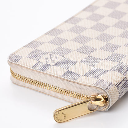 Louis Vuitton Damier Azur Zippy Organizer Wallet 8 of 9