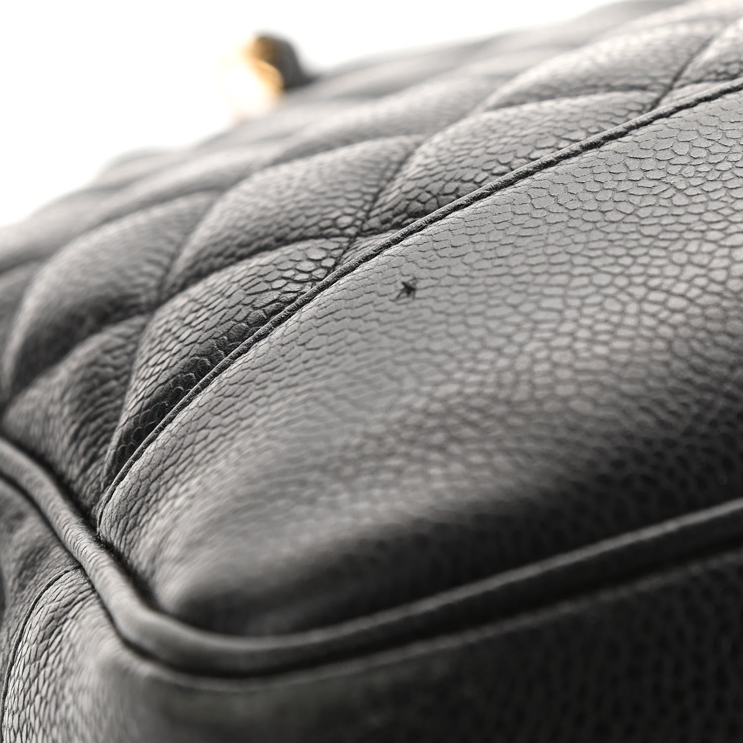 Chanel Caviar Quilted Shoulder Bag Black 6 of 10