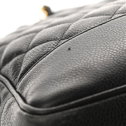 Chanel Caviar Quilted Shoulder Bag Black 6 of 10