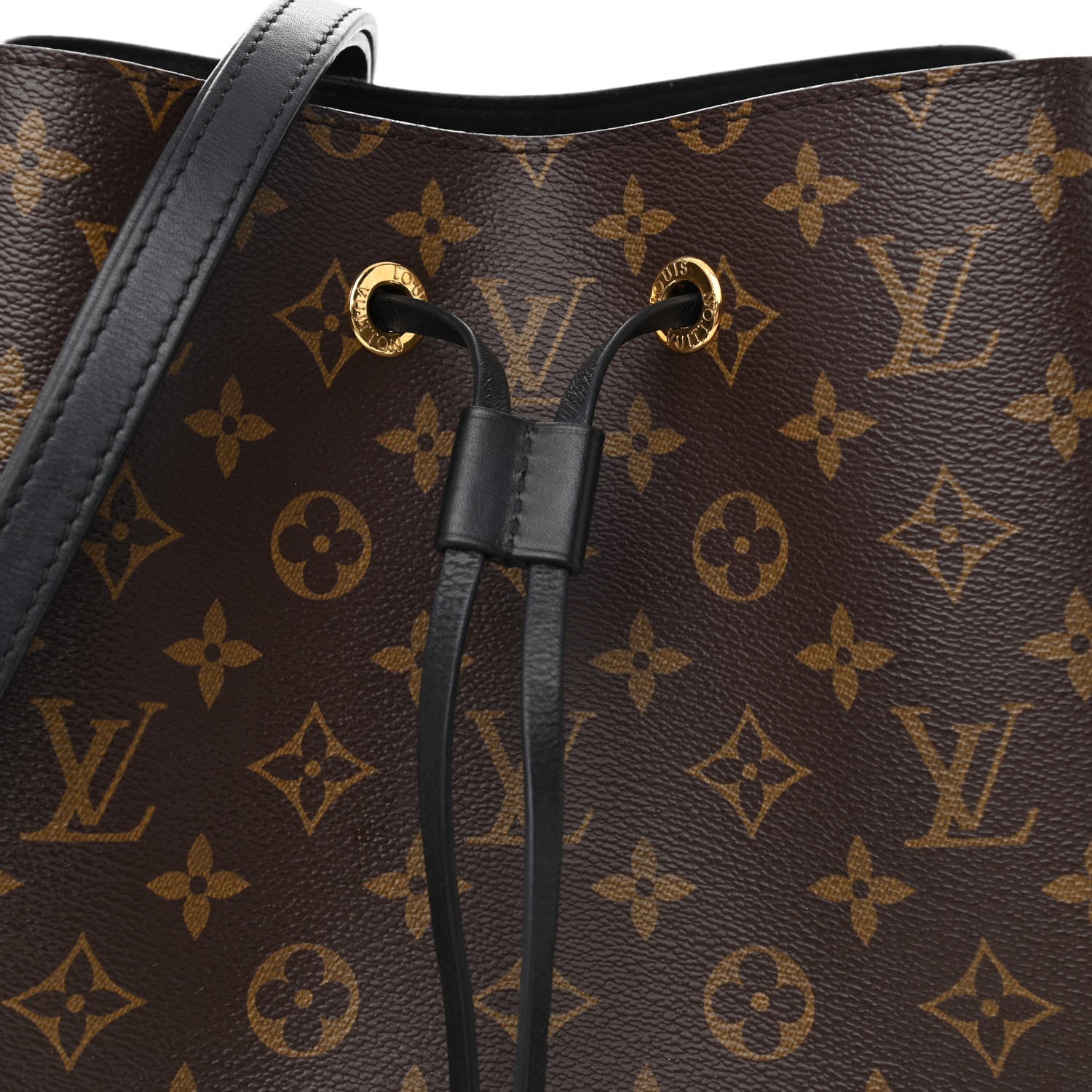 Louis Vuitton Monogram Neonoe MM Black 7 of 9