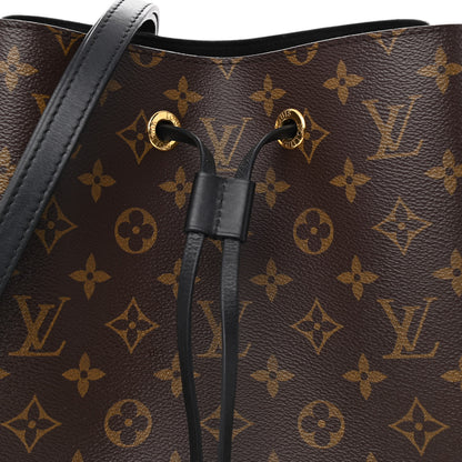 Louis Vuitton Monogram Neonoe MM Black 7 of 9