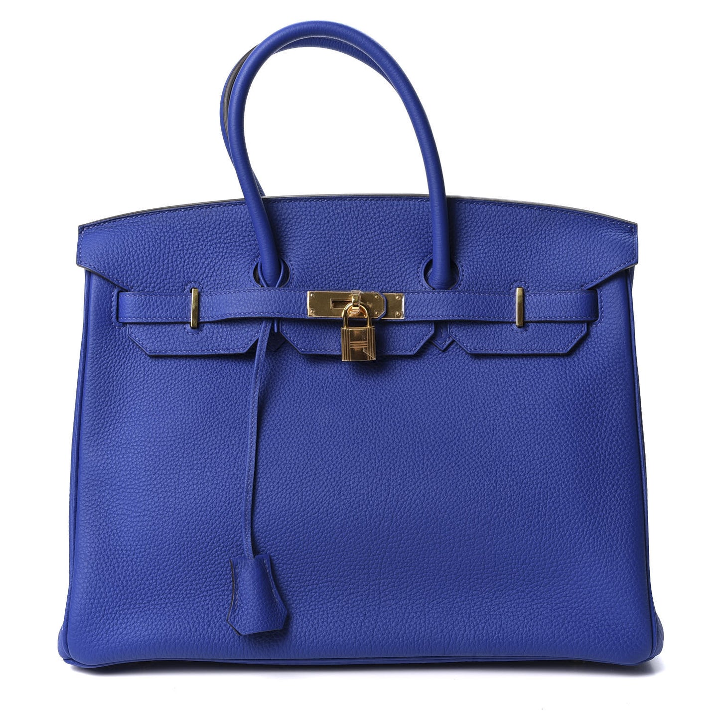 Togo Birkin 35 Bleu Electrique
