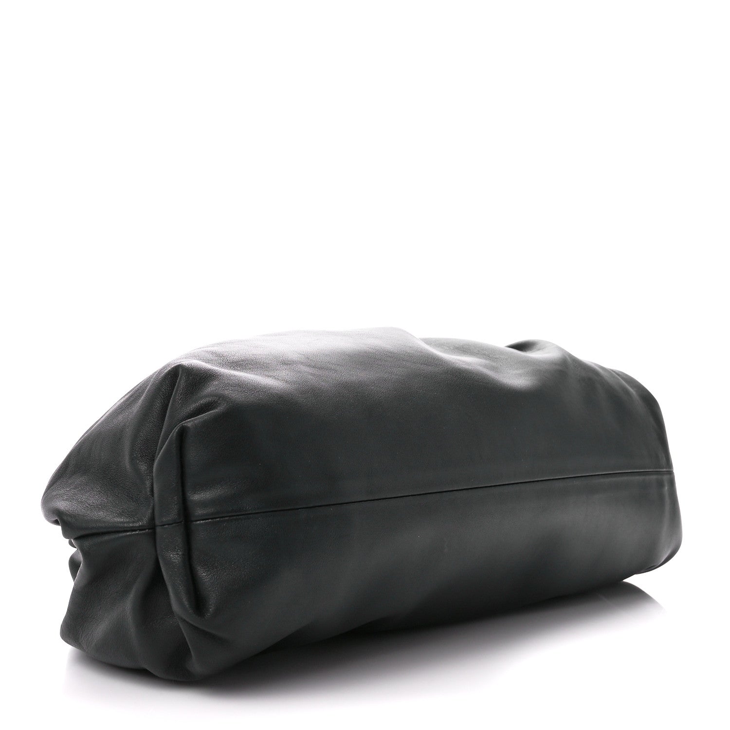 Bottega Veneta Smooth Butter Calf The Pouch Oversized Clutch Black 4 of 11