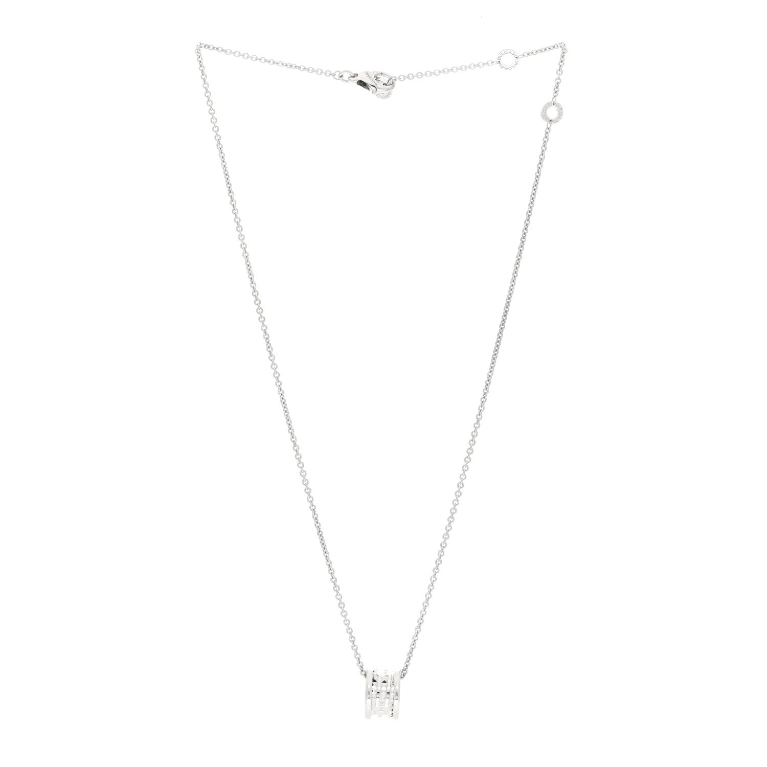 Bulgari Sterling Silver Save The Children Pendant Necklace 3 of 5