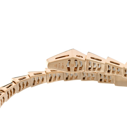 Bulgari 18K Yellow Gold Diamond Serpenti Viper Bracelet M 3 of 3