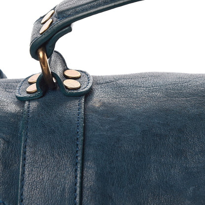 Proenza Schouler Lambskin Medium PS1 Satchel Sea Blue 10 of 13