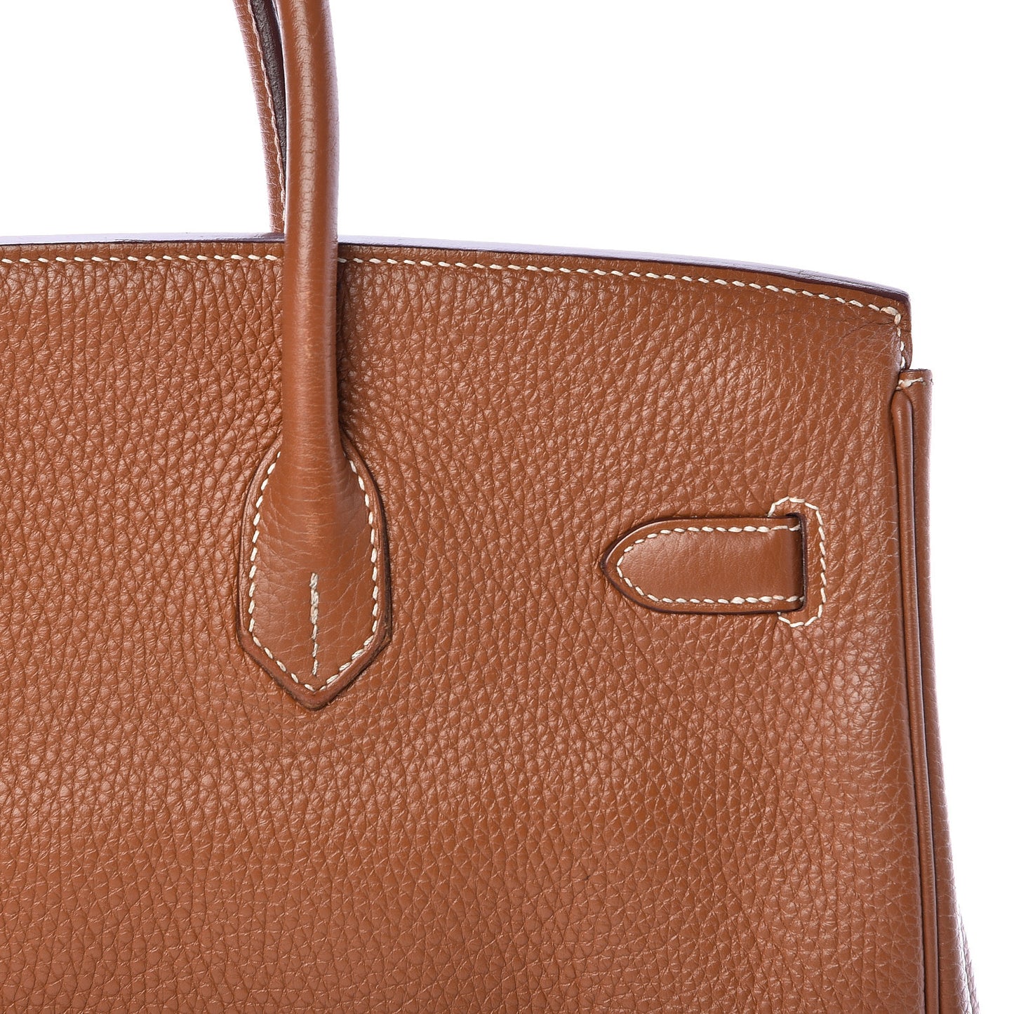 Taurillon Clemence Birkin 35 Gold