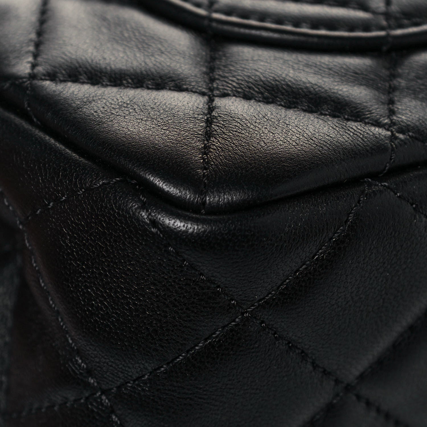 Chanel Lambskin Quilted Mini Rectangular Pearl Crush Flap Black 11 of 15